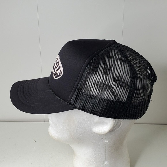 VTG Roll Rite Electric Tarp Systems Black Trucker Hat Semi Truck Snapback Cap - Picture 4 of 9